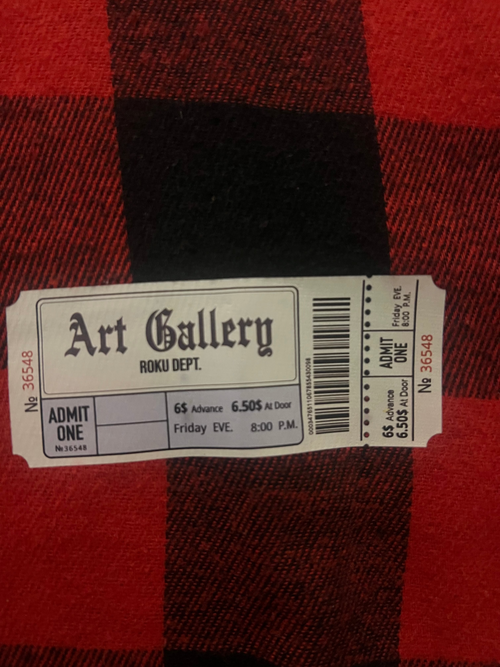 Art Gallery + Roku Dept. Authentic!